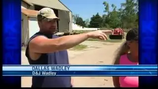 Boarding stable cleans up after tornado