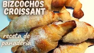 Como hacer los mejores Bizcochos | Croissant | receta de panadería verdadera  | Vane Fernández 🌈