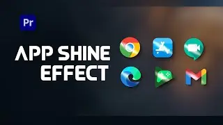 App shine effect in premiere pro