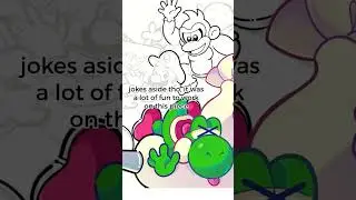 REDRAWING SUPER MARIO OFFICIAL ART FOR MAR10 DAY