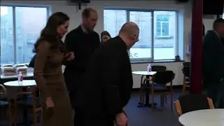 Prince William And Kate Middleton Has Been Affected By The Unimundi Effect (Background Blurred Blue)