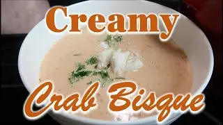Creamy Crab Bisque Soup (AMAZING) | Keto Crab Bisque