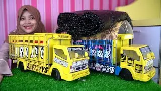 Cara Packing Miniatur Truk Ala Bunda Zafi ASMR dulu