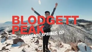 Our Blodgett Peak hike in winter was dangerous! | Colorado Springs Hike | 4K
