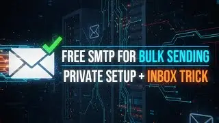 SMTP Method for Bulk Sending &ndash; Free Setup + Inbox Trick