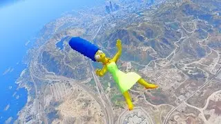 Marge Simpson / GTA 5 THE SIMPSON Mods