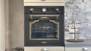 SMEG Cortina SFP750AOPZ Nostalgiebackofen | Retro built in oven | nostalgic