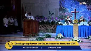 CPU Thanksgiving Service for the Autonomous Status