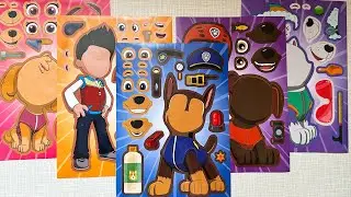 [paper diy] PAW PATROL 🐾Sticker Book /Skye, Chase, Ryder, Marshall, Zuma, Rocky&hellip;