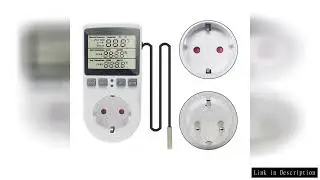 KT3100 KT3200 Thermostat Digital Temperature Controller Socket Outlet Timer Switch Sensor Heating Co