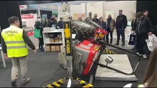 Sicurezza sul lavoro: a Fieragricola il simulatore di ribaltamento su trattore