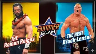 Roman Reigns vs Brock Lesnar: The Ultimate Face-Off! 🔥 AetherSX2 game