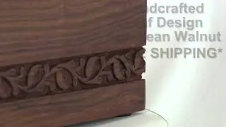 Saint Jackson Wooden Urn