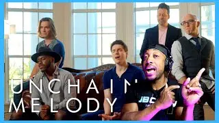 UNCHAINED MELODY feat John Pinto Jr VoicePlay ( REACTION )