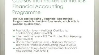 ICB Bookkeeping Courses