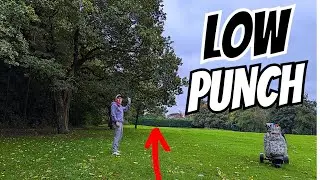 LOW PUNCH GOLF SHOT - UNDER A TREE
