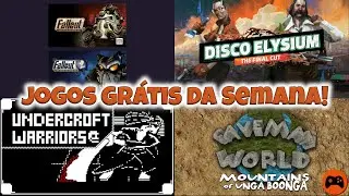 🆓 Jogos Grátis da Semana 🆓 | Fallout, Disco Elysium e Mais RPGs Gratuitos