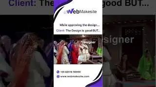 👨&zwj;💼 Client: &ldquo;The design is good, but&hellip;&rdquo;Us: &ldquo;No worries! 🎯 #WebMakeSite