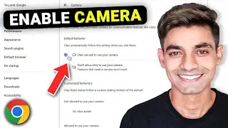 How to Enable WEBCAM in Chrome Browser