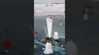 World of Warships Legends FELIX SCHULTZ VS JON DE WITT #worldofwarshipslegends #destroyer #german
