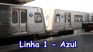 Metr&ocirc; de SP - Frota A e Frota D em Carandiru