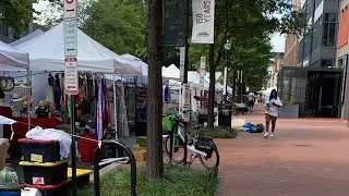 Spontaneous  Travelling and Exploring Washington DC street fairs
