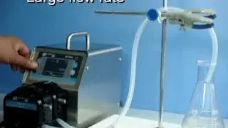 2020 peristaltic pump operation video BT100L constant flow pump www.leadfluid.com  8615612256761