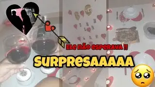 FIZ UMA SURPRESA PARA O MEU NAMORADO. ELE CHOROU ?! 😭❤