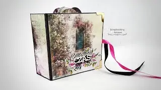 Scrapbooking # 'Garden of Dreams' photo album  #ITDCollection  # the presentation...