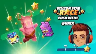 [EN] Pushing Stars 🌟 in the #BillionStarRace event with @unixislive