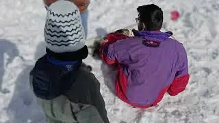 Auli Snowfall, Skiing, Cable Car and Playing Area after first Snowfall in Auli on 25th January 2026