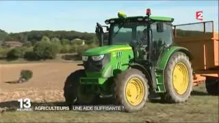 Patrick Franken (CR47) s exprime au sujet de la crise agricole dans le JT de France 2