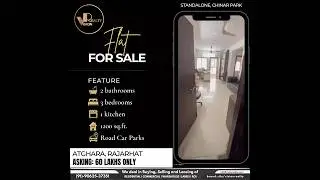 Dashdrone, Standalone 3 bhk 1200 sq ft sbu flat for Sale.