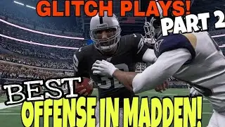 FULL OF GLITCH PLAYS! Best Offense in Madden 20! Full RAIDERS Playbook Part 2, FREE EBOOK