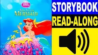 The Little Mermaid Read Along Story book, Read Aloud Story Books, The Little Mermaid Storybook 2