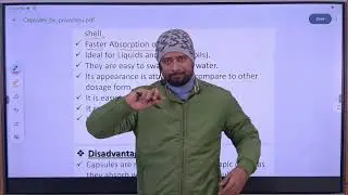 Lecture 42 | Capsule,Advantages,Disadvantage & Condition required| D.Pharm 1st Yr | By Priyanshu Sir