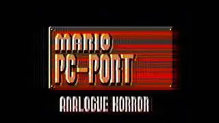 Mario PC Port VHS horror Teaser