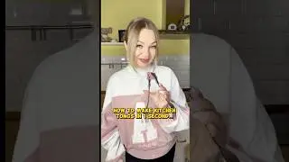 How to make kitchen tongs in 1 second🔥
