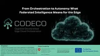 #2 Podcast  From Orchestration to Autonomy What Federated Intelligence Means for the Edge