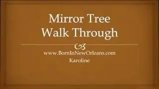 Mirror Tree Walk Through