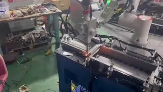 20 kg Payload professional mig welding robot #weldingcobot #cgxi #jocrt #robot