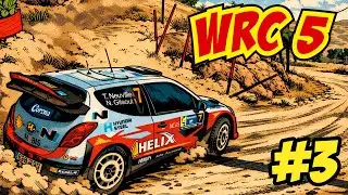 RALLY DA SU&Eacute;CIA | WRC 5 - 2015 | PC | GAMEPLAY | PARTE 3 | SINCADE