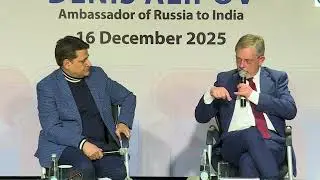 Посол России в Индии Денис Алипов о войне против Украины и мирном плане.