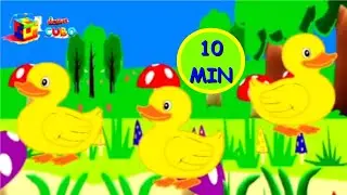 Mix de m&uacute;sica para Crian&ccedil;as | Desenho animado Infantil: O Patinho  Amarelinho e os Peixinhos !