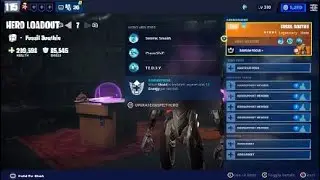 Fortnite Unlocking A New Hero Loadout, SSD 10
