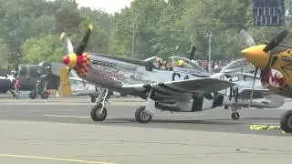 WWII anniversary marked by historic flyover