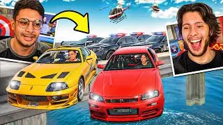 PROFISSIONAL foi NA MINHA CASA me ensinar a dar FUGA!! (GTA 5 rp)