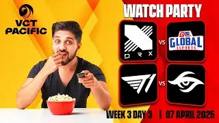 [WatchParty] DRX vs GE & T1 vs TS | VCT Pacific 2025 - Stage 1 | Week 3 Day 3