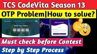 ⚠️Codevita Round-1 OTP Problems Solve ✅|Know the solutions🎯#tcscodevita #tcs
