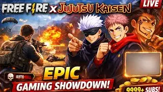 👉Free Fire Live🔴| Jujutsu Kaisen Collab😈| Aaj Sab Kuch Hoga! | Aatish Digari dubs